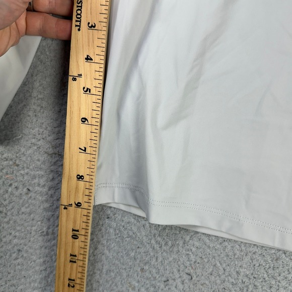 Johnnie-O Mens Golf Shorts 40 Gray Performance Nylon Blend Stretch Chino NEW - Picture 7 of 8